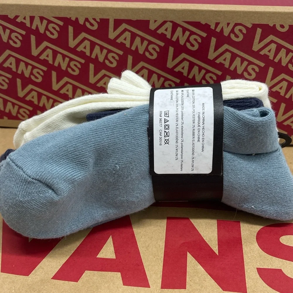 VANS. HALF CREW Socks HAUTEUR CHENLE CALCETIN DE MEDIA CAÑA 